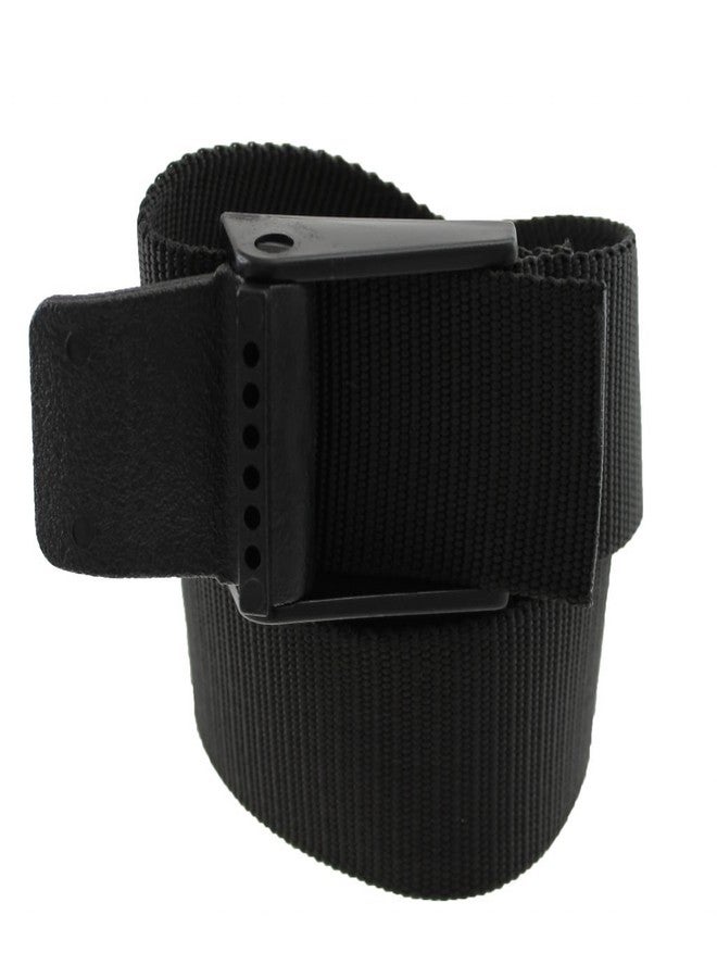 Thomas Bates Titan Durable Outdoor Nylon Web Belt Metal Free (Black) - Image 4